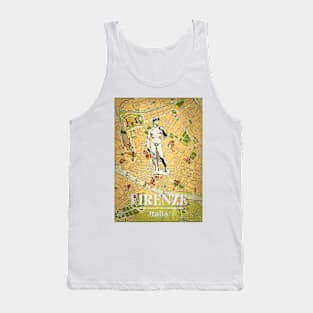 Florence, Italy, travel poster Tank Top